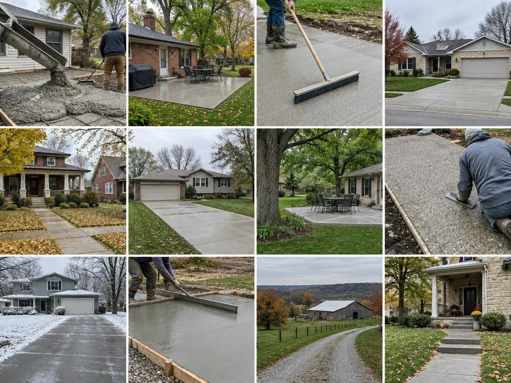 Concrete Patios in Bloomington, IN
